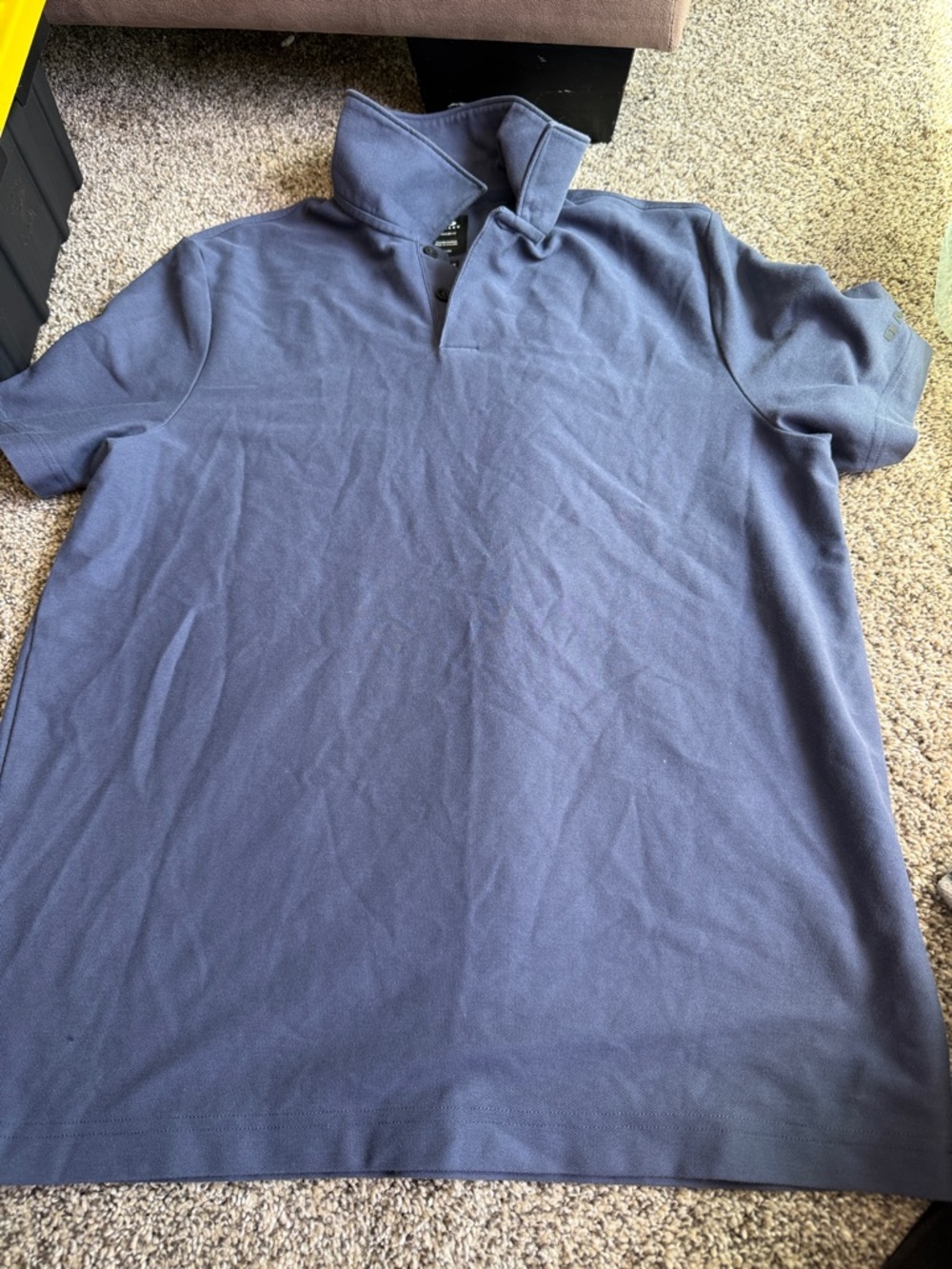 Oakley Men's Short-Sleeve Polo in Slate Blue